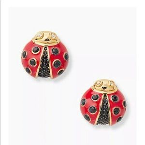 Kate Spade Little Ladybug Earrings